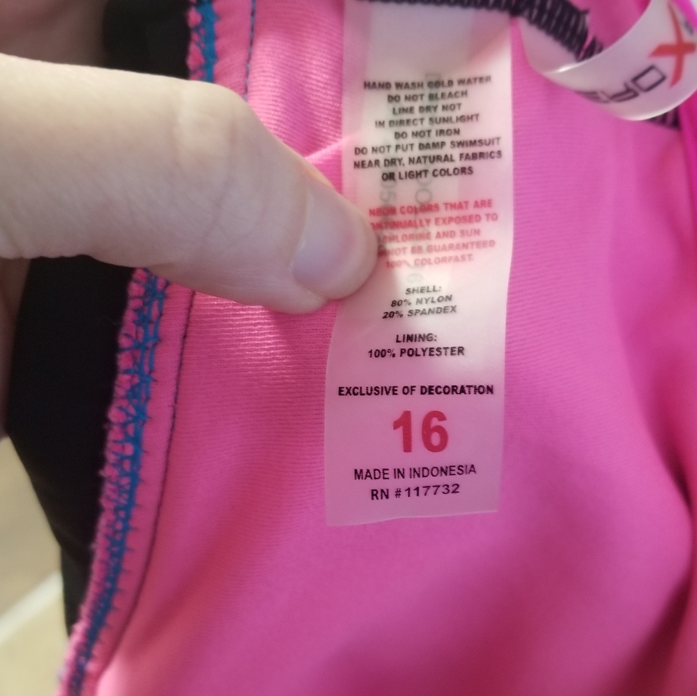 Women's Plus Size Tankini Swim Top - Picture 3 of 4